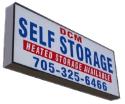 DCM Self Storage company logo