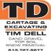 T D Cartage & Excavating