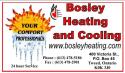 Bosley Heating & Cooling company logo
