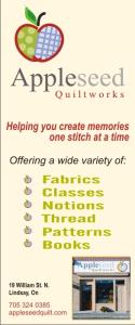 Appleseed Quiltworks company logo