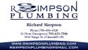 R. Simpson Plumbing company logo