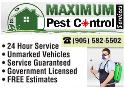 Maximum Pest Control company logo