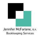 Jennifer McFarlane Bookkeeping Services company logo