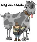 Dog on Leash company logo