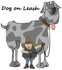 Dog on Leash company logo