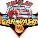 Popular Car Wash company logo