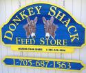 The Donkey's Shack and Feed Store company logo