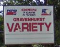 Gravenhurst Variety company logo