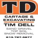 T D Cartage & Excavating company logo