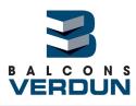 Balcons Verdun Laval company logo