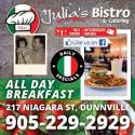 Julia's Bistro & Catering  company logo