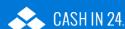 Cash in 24 company logo