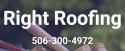 Right Roofing company logo