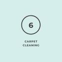 Six Carpet Cleaning company logo