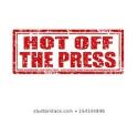 Hot Off The Press by Marj company logo