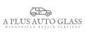 A Plus Auto Glass company logo