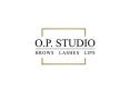 O.P. LASHES company logo