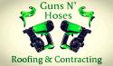 Guns N' Hoses Roofing & Contracting company logo