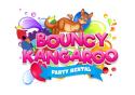 Bouncy Kangaroo Party Rental company logo