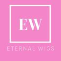 Luxury human hair wigs company logo