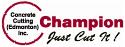 Champion Concrete Cutting & Co company logo