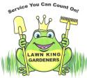 Lawn King Gardeners company logo