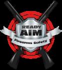 Ready Aim Firearms Safety company logo