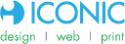 ICONIC design | web | print company logo