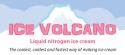 Ice Volcano Ice Cream company logo