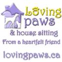 Loving Paws & House Sitting company logo