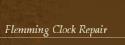 Flemming Clock Repair company logo