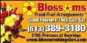 Blossoms Fresh Fruit Arrangements company logo