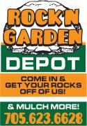 Rock N' Garden Depot company logo