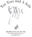 Ten Toes & a Sole company logo