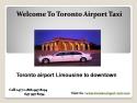 Toronto airport and Taxi Service company logo
