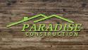 Paradise Construction company logo