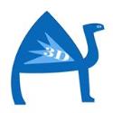 Blue Camel 3D company logo