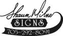 Shaun Milne Signs company logo