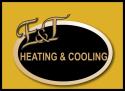 E & T Heating & Cooling company logo