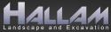 Hallam Landscape and Excavation company logo