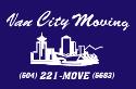 Van City Moving company logo