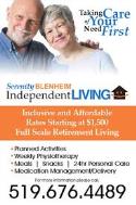 Serenity Blenheim Retirement Living company logo