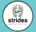 Strides Pedorthics company logo