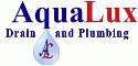 AquaLux Draining and Plumbing company logo