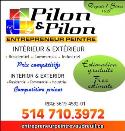Pilon et Pilon entrepreneur peintre company logo