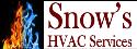 Snow's HVAC Services company logo