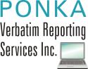 Ponka Verbatim Reporting Services Inc. company logo