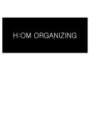 H:OM ORGANIZING company logo