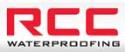 RCC Waterproofing Burlington company logo