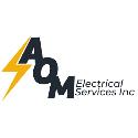 AOM Electrical company logo
